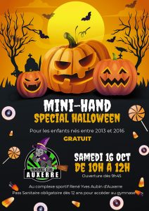 Affiche Greengo Kids du pole découverte spécial halloween