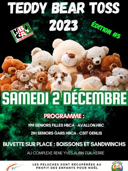 Affiche Teddy Bear Toss 2023