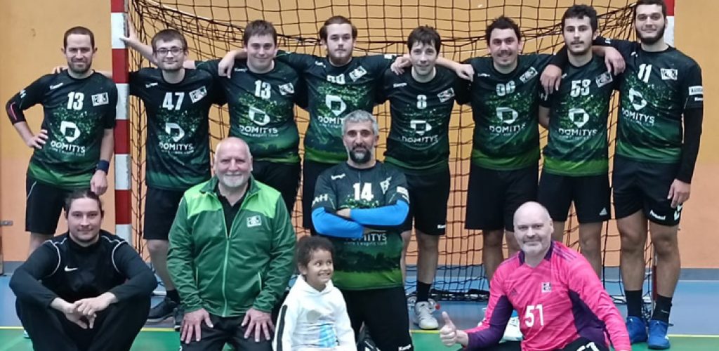 Photo de l'équipe de seniors masculins 2 du HBC Auxerre